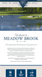 Mobile Screenshot of meadowbrookgolfri.com